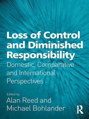 cover image of Loss of Control and Diminished Responsibility